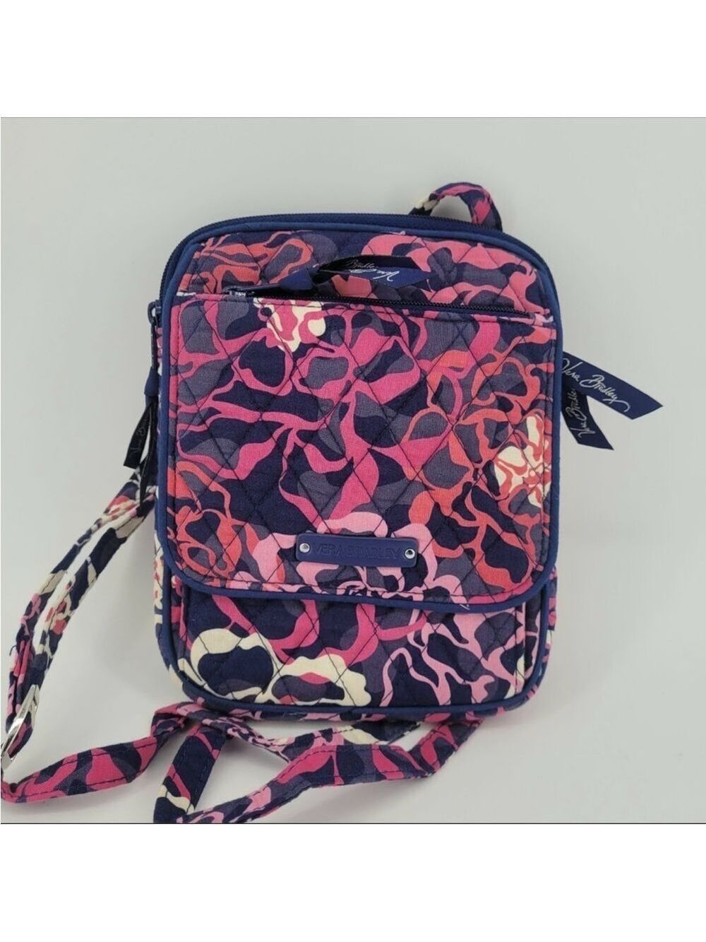 Vera Bradley Crossbody Wallet ID Purse Katalina Pink